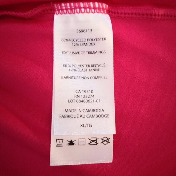 Lole Ladies Size XL Pink Short Sleeves Straight Loose Fit T-shirt - Picture 6 of 11